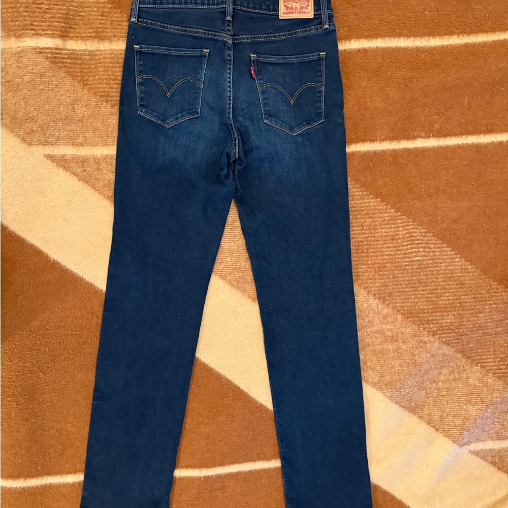 Levi's 314 Dark Blue Straight Jeans